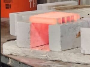 Refractory test bars